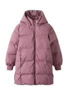 Nkfmusk Puffer Jacket Long Tb Pink Name It
