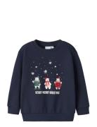 Nmmvismas Ls Nreg Sweat Bru Navy Name It