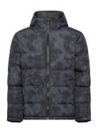 Birk Aop Jacket Black Fat Moose