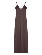 Slip Dress Loose S\L Wmn Brown G-Star
