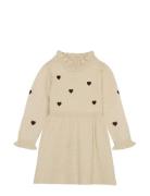 Benna Winter Dress Beige Fliink
