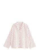 Pyjamasskjorte I Seersucker Red Lindex