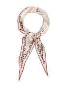 Carna Diamond Scarf Cream Becksöndergaard