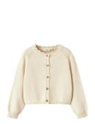Nmframla Ls Short Knit Card Lil Cream Lil'Atelier