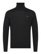 Merino Roller Neck Black Morris