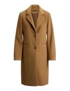 Wool-Blend Coat Brown Lauren Ralph Lauren