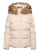 Everest 5 Baffle Puffer Jkt Cream Superdry