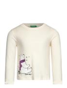 T-Shirt L/S White United Colors Of Benetton