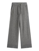 Knit Wide Leg Pants Grey Tommy Hilfiger