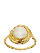 Zahra Ring Gold Maanesten