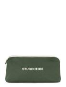 Celia Mini Toiletry Bag - Canvas Green STUDIO FEDER