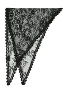 Vialiva Lace Scarf Black Vila