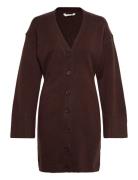 Lenyxanna Knit Dress Brown Noella