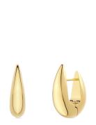 Crest Hoops L Gold Gold Edblad