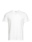 Stretch V-Neck Tee White Filippa K