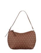 Nappa Stud Ginni Small Bag Brown Becksöndergaard
