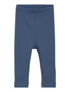 Leggings Rib Blue Minymo