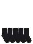 Fine Wool Socks, 5-Pack Black Mp Denmark