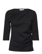Slfira-Carolina 3/4 Top Black Selected