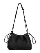 Suede Giana Bag Black Becksöndergaard