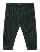 Pants Velour Corduroy Green En Fant