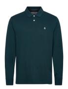 Ls Cttn Tncl Piq Pol Green Original Penguin