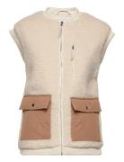 Effi Pile Vest Polyester Beige Noella