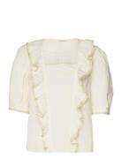 Petrice Blouse Cream Nué Notes