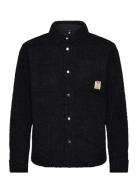 Ace Boucle Overshirt Black Fat Moose