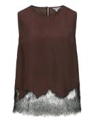 Objdalme Sl Lace Top E Aw Fair 25 Brown Object