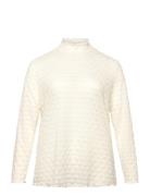 Kcbella T-Shirt Cream Kaffe Curve