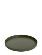 Tray Circle 300X20Mm Green Cooee Design