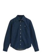 Reg Denim Shirt Blue GANT