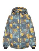 Ski Jacket - Aop Grey Color Kids