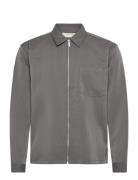 Jorparty Zip Overshirt Ls Styd Aw25 Grey Jack & J S