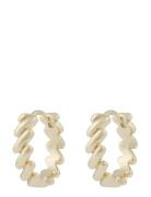 Row Twist Ring Ear Plain G - Gold SNÖ Of Sweden