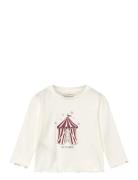 T-Shirt With Embroidered Glitter White Mango