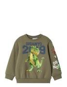 Nmmsteph Giganto Nreg Sweat Bru Vde Khaki Name It