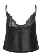 Cami Satin Lace Mya Black Hunkemöller