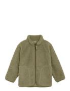 Teddy Fleece Jacket Khaki CeLaVi