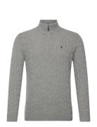 Cable-Knit Wool-Cashmere Sweater Grey Polo Ralph Lauren