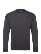 Garment-Dyed Cotton Sweater Grey Polo Ralph Lauren