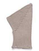 Balaclava Pixie Wool Knit Beige Huttelihut