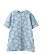 Nkfsilla Dnm Ss Dress 2121-Za H Blue Name It