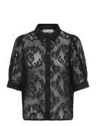 Bonoll Shirt Ss Black Lollys Laundry