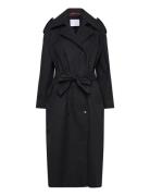Frank Coat Dense Cotton Black Naja Lauf