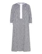 Danielle Dress Uneven Stripe Black Naja Lauf