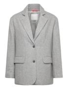 Feodora Jacket Soft Herringb Grey Naja Lauf