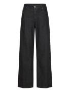 Straight Low-Waist Jeans Black Mango