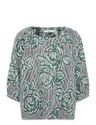 Dina Blouse Blind Rose Green Naja Lauf